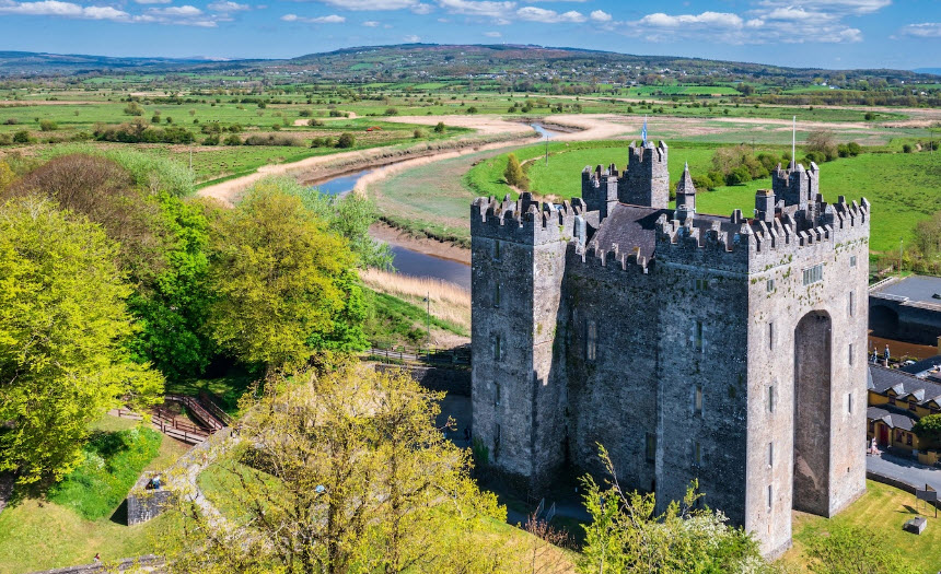 Bunratty Castle &amp; Folk Park, Bunratty, Ireland, Ireland